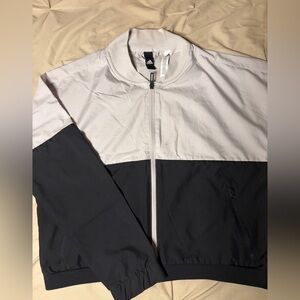 Adidas Women’s Two-Tone Windbreaker Jacket
